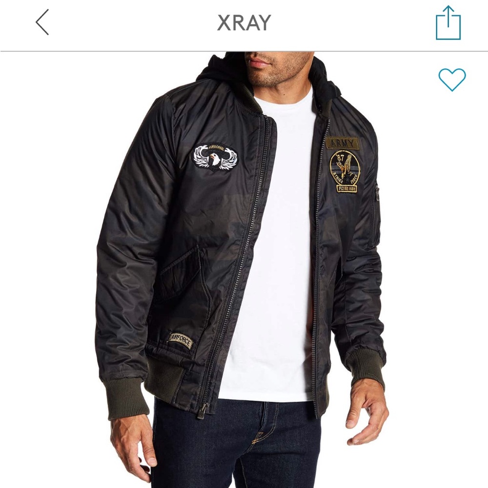 Bomber/Hoodie Jacket